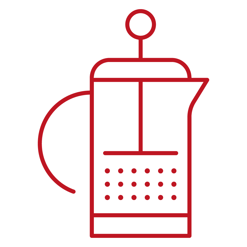 cafe na prensa francesa french press